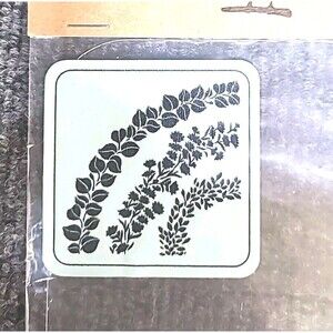 NEW JRV 15mil Reusable "Wreath Maker" Stencil 11.5x11.5